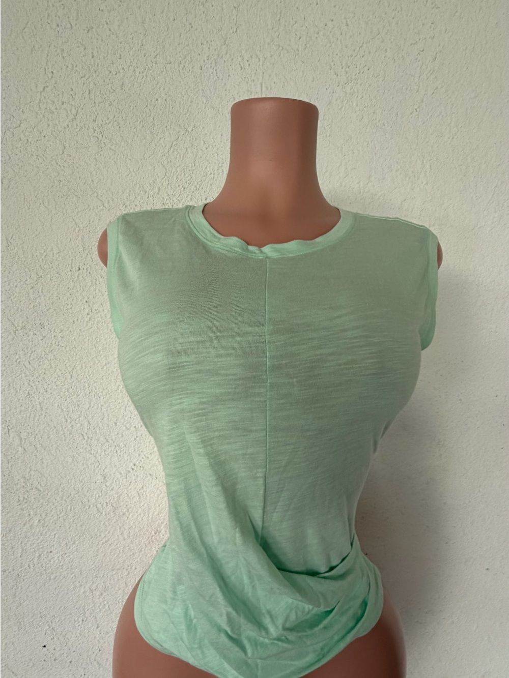 Sanctuary Mint Green Sleeveless Crewneck Tank
